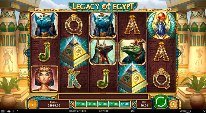 legacy of egypt slot game