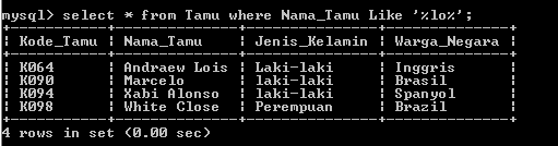 C:\Users\Aras\Documents\Tugas semester 1\Basis data\Tugas besar\7 Like, Order by, Grup By, Asc, Des\Like\Tamu\Like 28.PNG