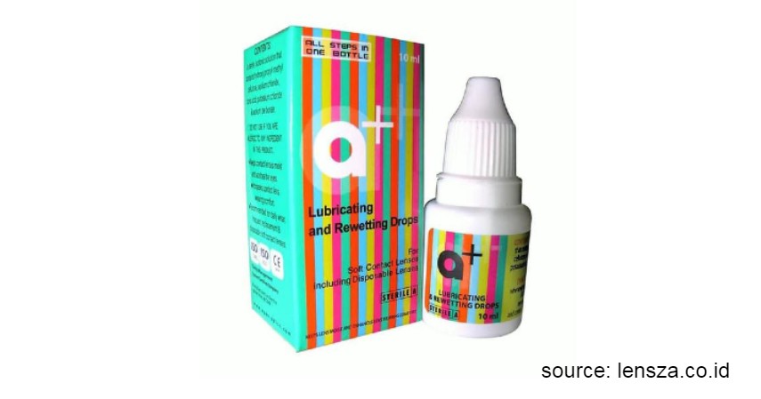 Merk Cairan Pembersih Softlens Terbaik - A+ Lubricating