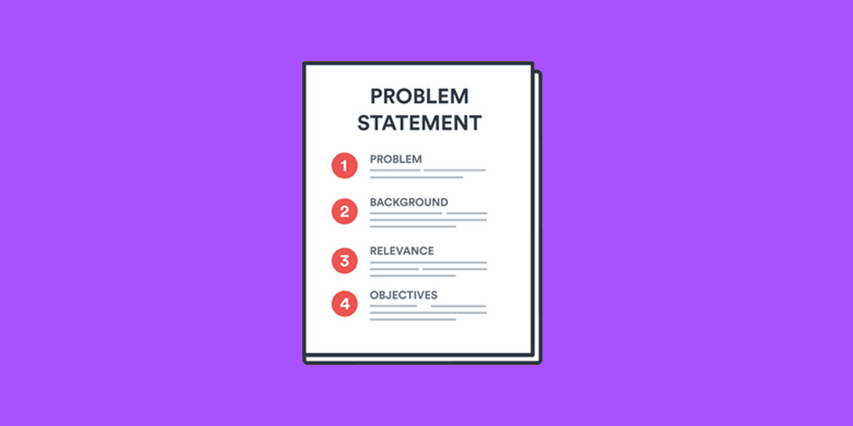 how to solve ux issues - problem statement