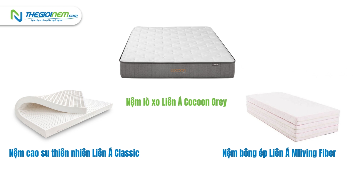 Mua nệm Liên Á giá rẻ tại Quy Nhơn | Thegioinem.com