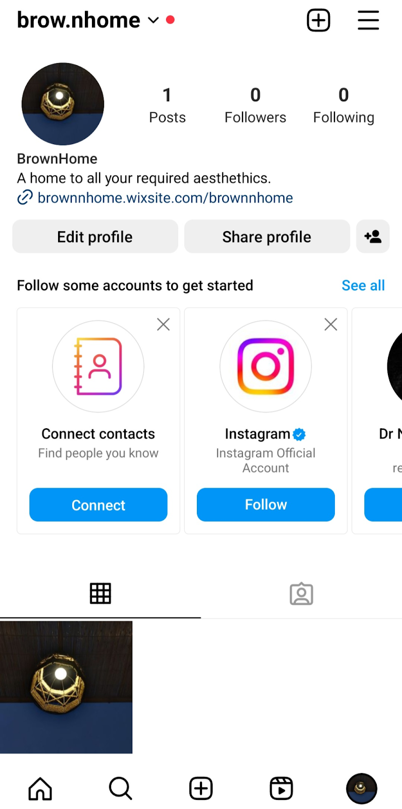 How to add a link in bio on instagram?