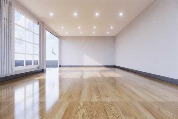 empty-room-interior-with-wooden-floor-wall-3d-rendering