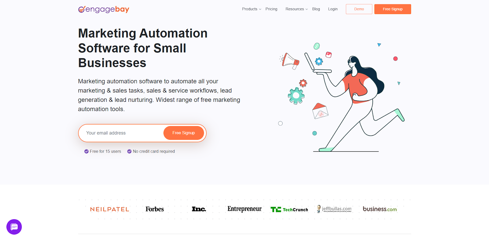 Email marketing automation tool - EngageBay