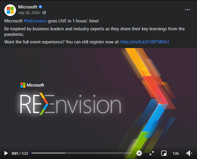 Microsoft Re-envision