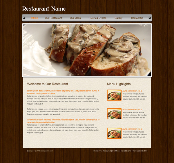 Free PSD Template by xara24