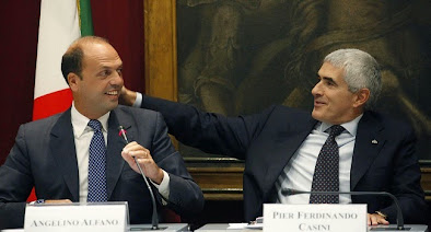 La "grande" coalizione: Alfano-Casini, uniti fino alla morte…
