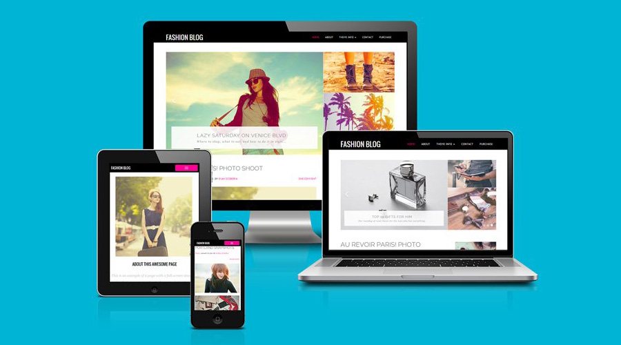 Tema WordPress de moda e blog
