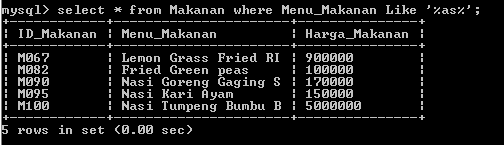 C:\Users\Aras\Documents\Tugas semester 1\Basis data\Tugas besar\7 Like, Order by, Grup By, Asc, Des\Like\Makanan\Like 12.PNG