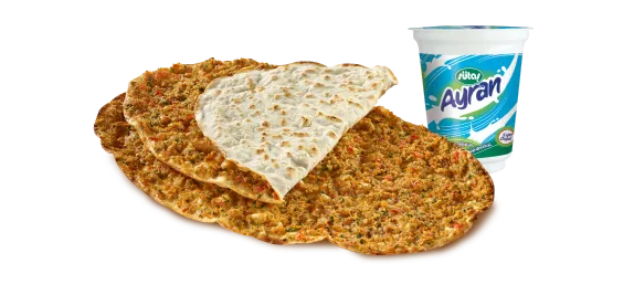 Usta Pideci®'den 2'li Lahmacun Menü