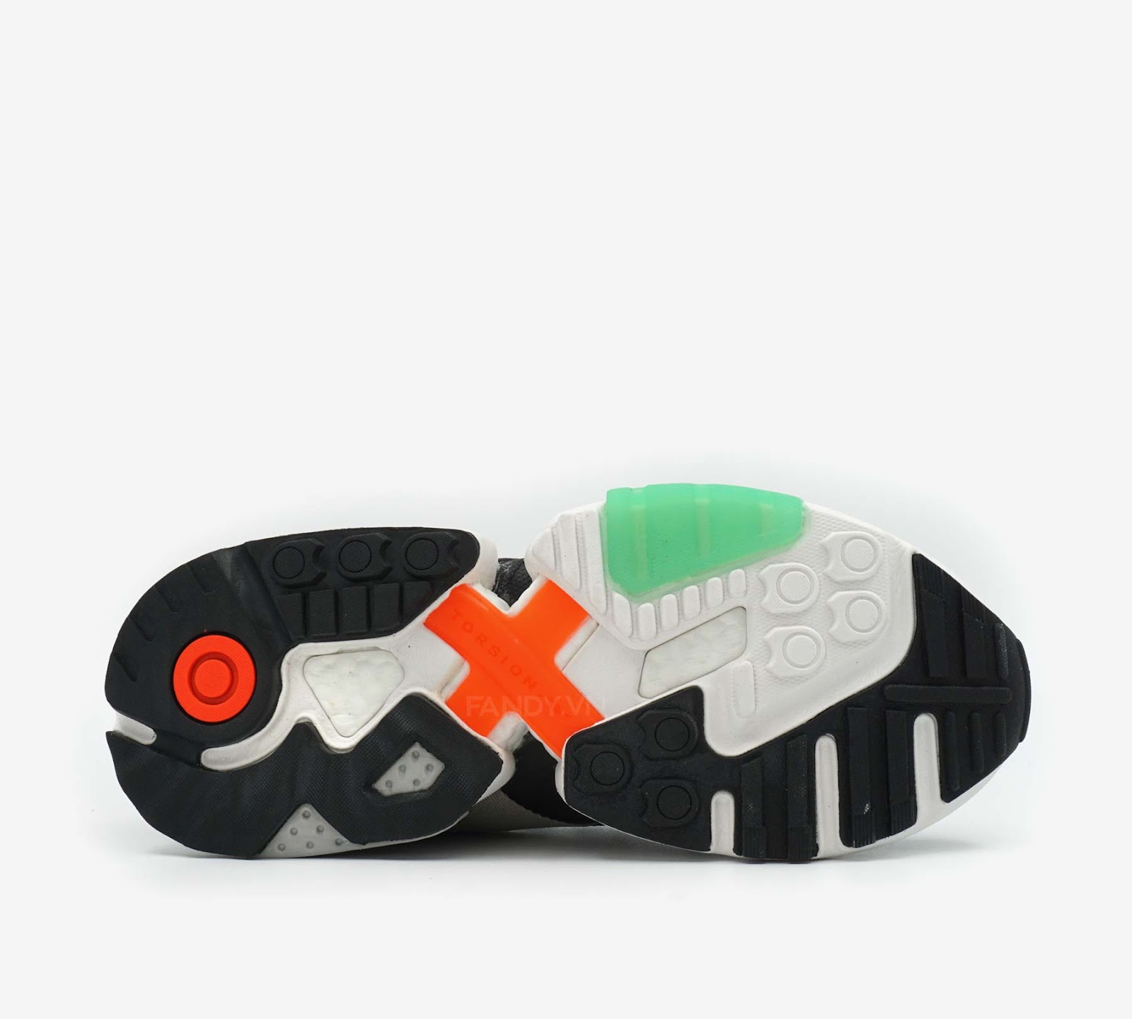 Giày Adidas ZX Torsion  Black Orange