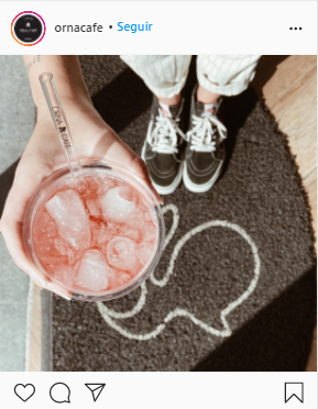 Post do instagram @ornacafe