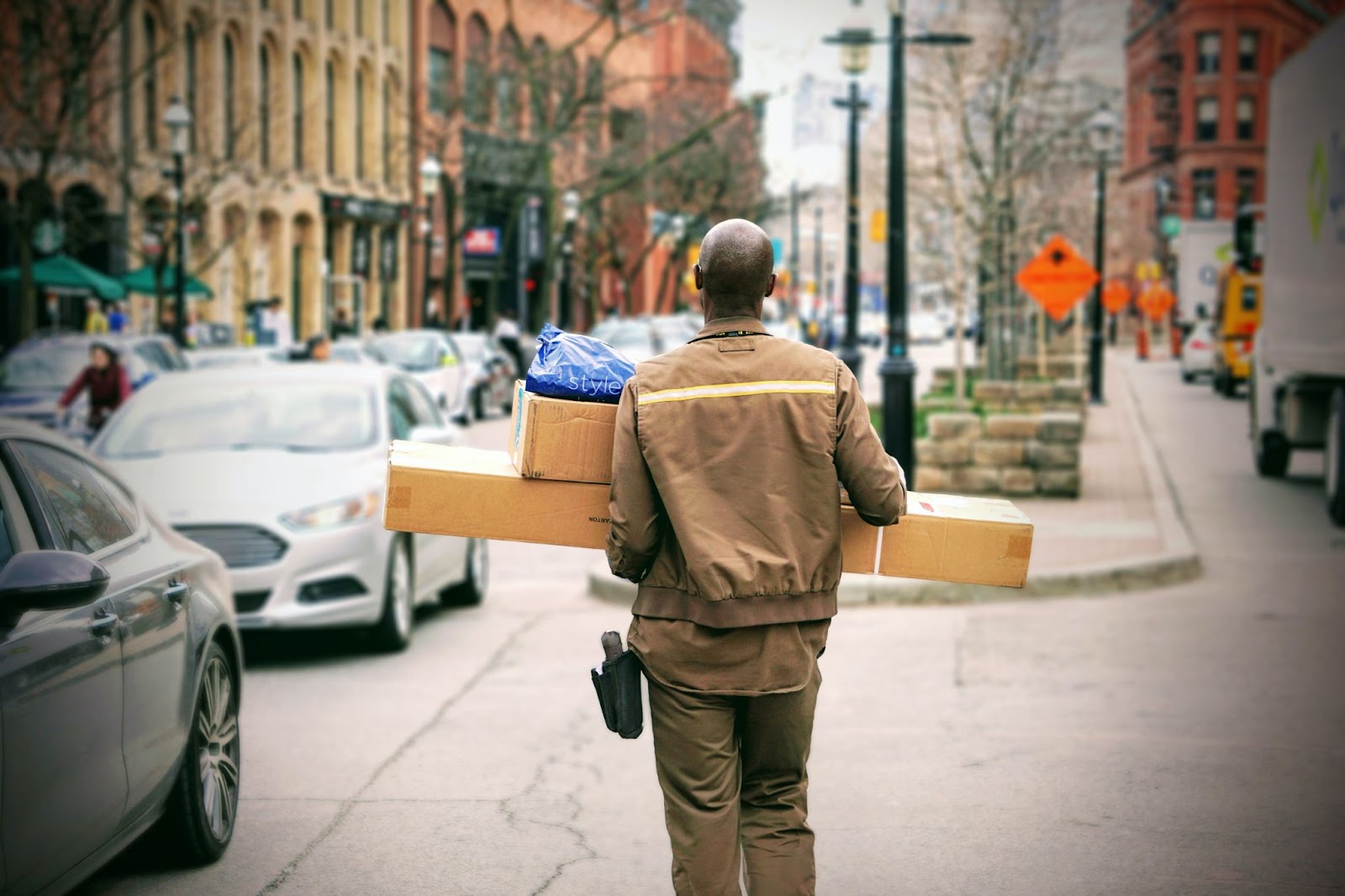 delivery management delivery guy