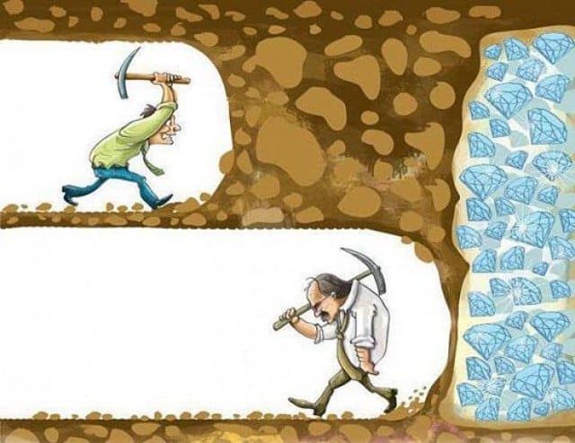 Không bỏ cuộc khi thất bại