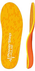 Powerstep Pulse Insole Sport Running Athletic Hiking Shoes for Men and Women