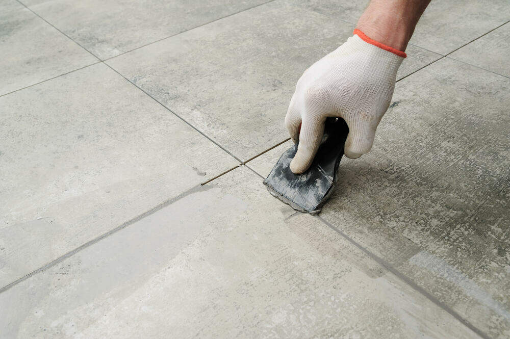 Grout For Tiles Used In Construction