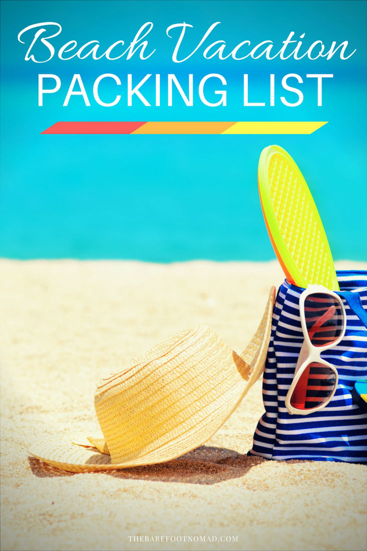 What to pack for a beach trip
