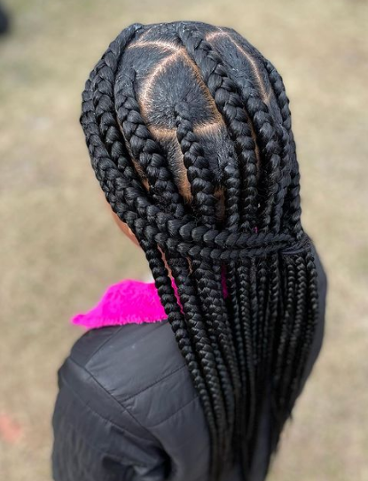 large box braids