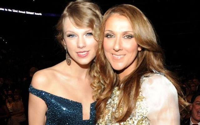 Taylor Swift and Celine Dion