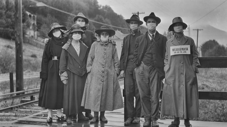 During the 1918 Pandemic, 'Mask Slackers' Were Labeled as Unpatriotic -  HISTORY