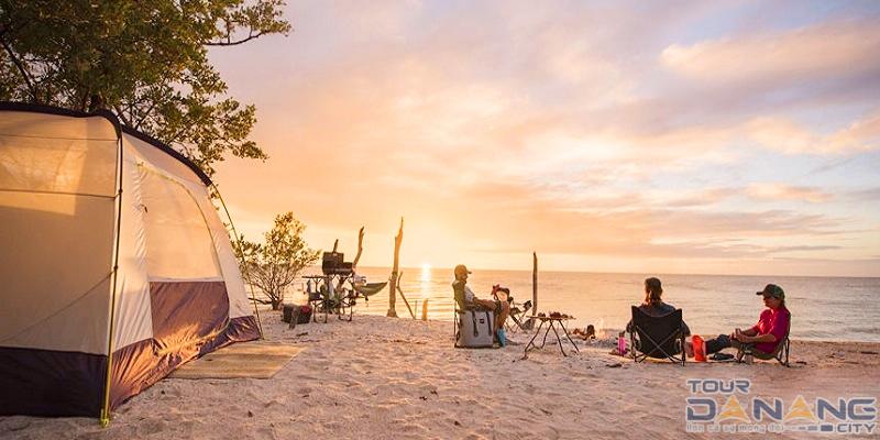 Camping, picnic cùng bạn bè tại Rạn Nam Ô Liên Chiểu