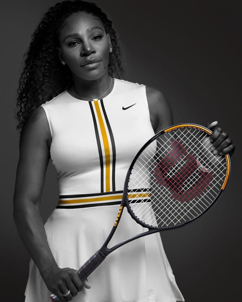 Serena Williams ใช้แร็กเก็ตอะไร