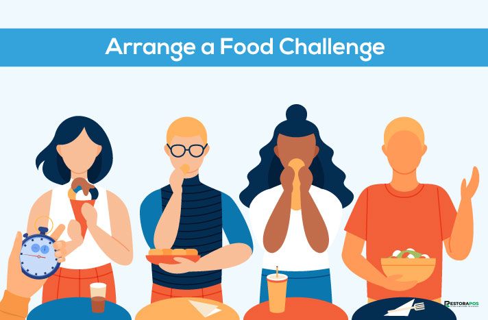 Arrange a Food Challenge