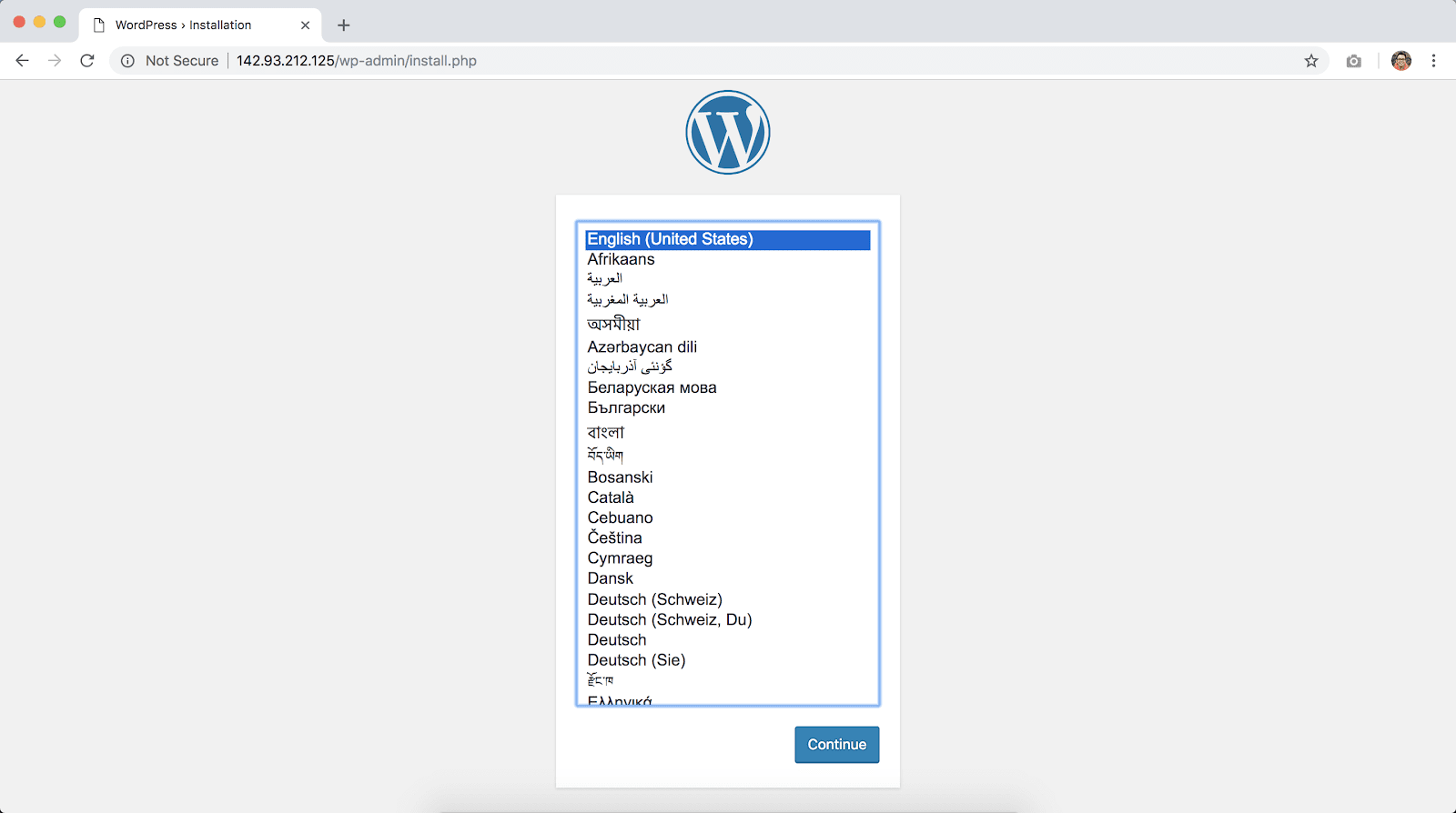 instalando wordpress no digitalocean 1/2