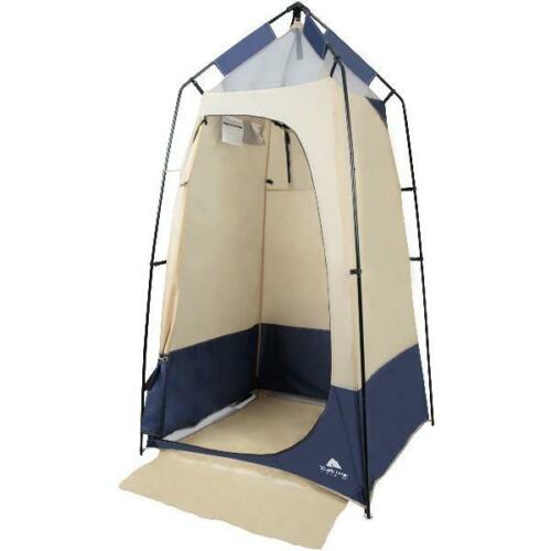 Another fine portable bathroom tent as found on eBay, is shown in this file photo.