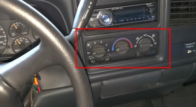 chevy silverado heater not working