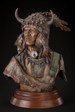 Teton Warrior Susan Kliewer bronze side MTG