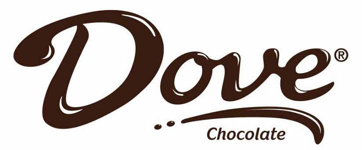 Logo de l'entreprise de chocolat Dove