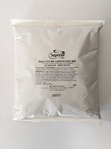 Superior Cappuccino Mix Irish Cream 2 Lbs Bag