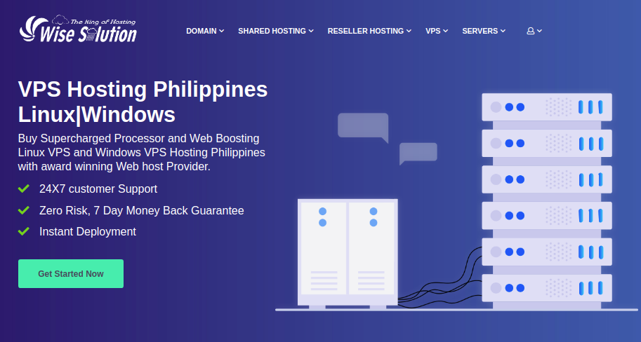 Buy Wisesolution VPS Philippines to support your business during pandemic 