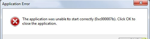 0xc00007b problem in Windows