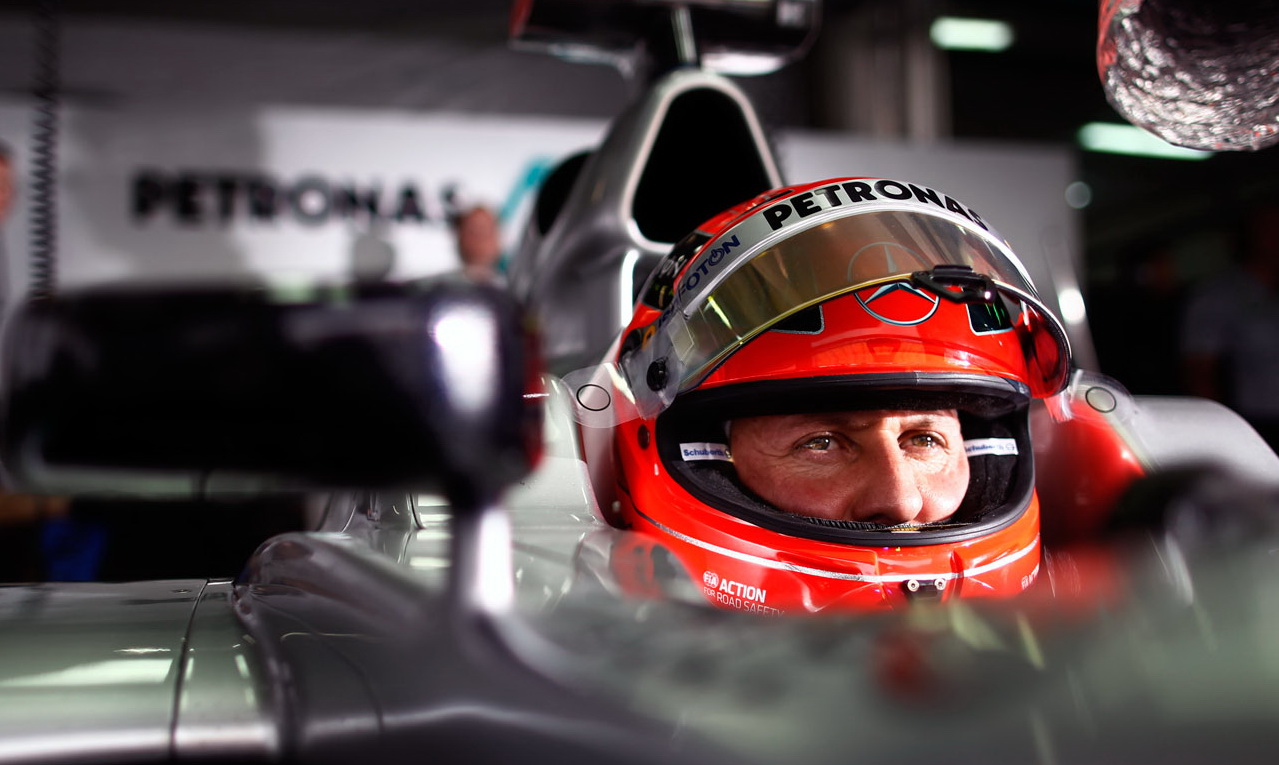 Dưới cái nhìn không mấy lạc quan từ ông chủ của đội, Schumacher đã đáp ứng được kỳ vọng và giành vị trí thứ bảy