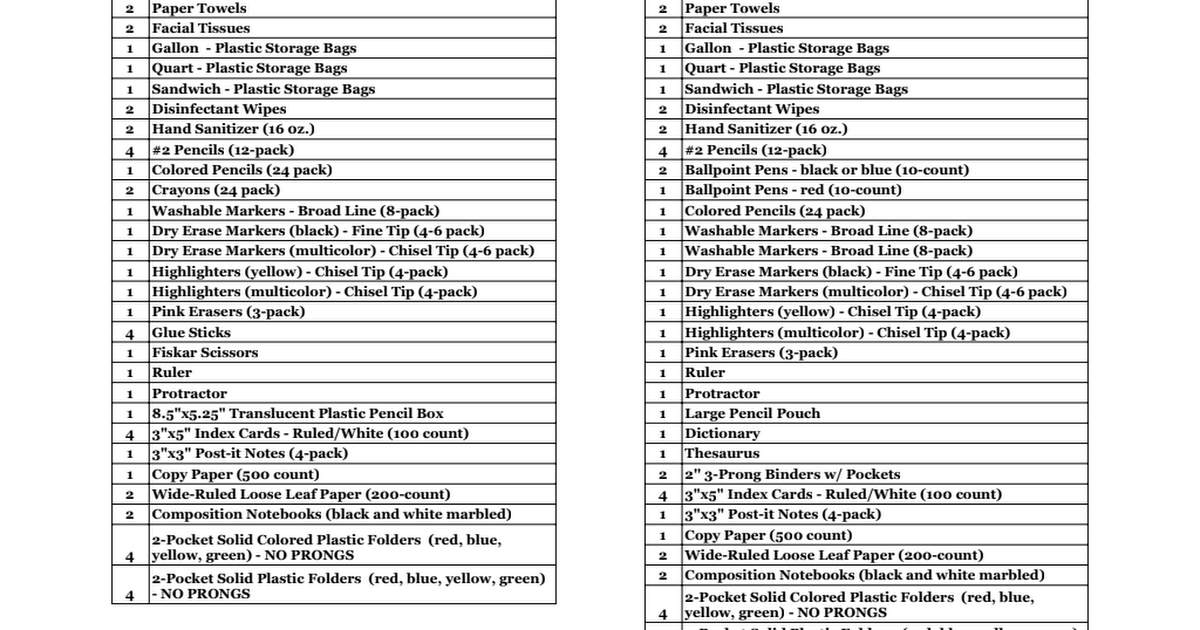 GVP _ School Supply Lists - Sheet1.pdf