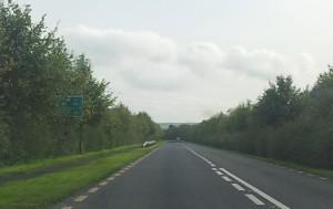 Irish road signs. A hidden signs.