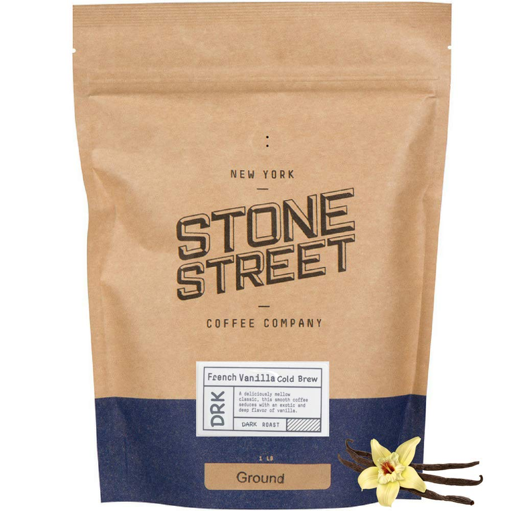 
Stone Street Cold Brew Flavored Coffee 1 LB Bag