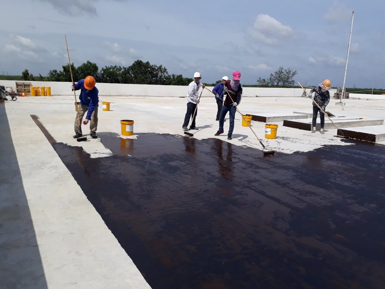 Nhựa đường – chất liệu chống thấm cực kì hiệu quả