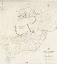 Owen Stanley's chart of the Torres Strait