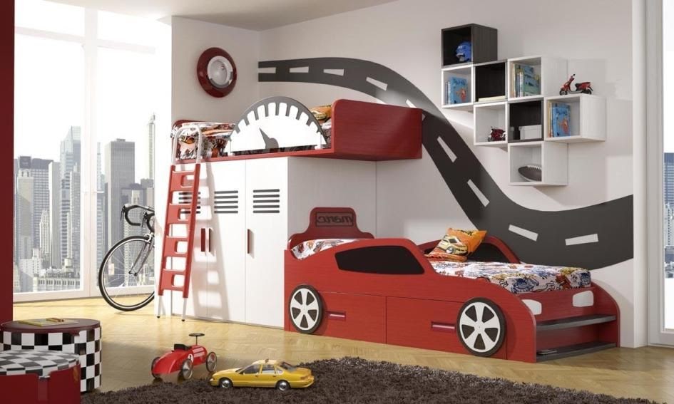 Giường tầng ô tô mang đến cảm giác thú vị