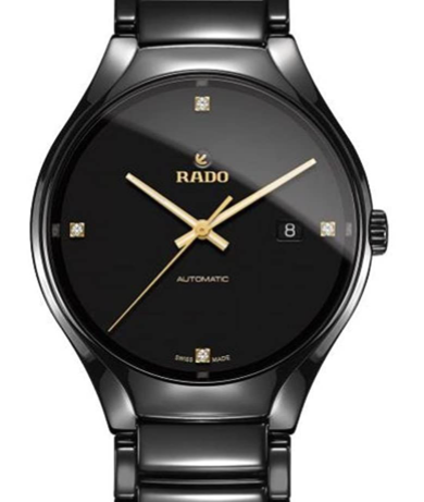 Rado Black Dial Mens Watch 