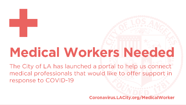 Medical Workers Needed flyer