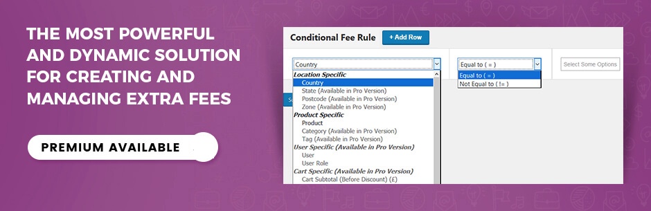 Plugin de taxas extras do WooCommerce