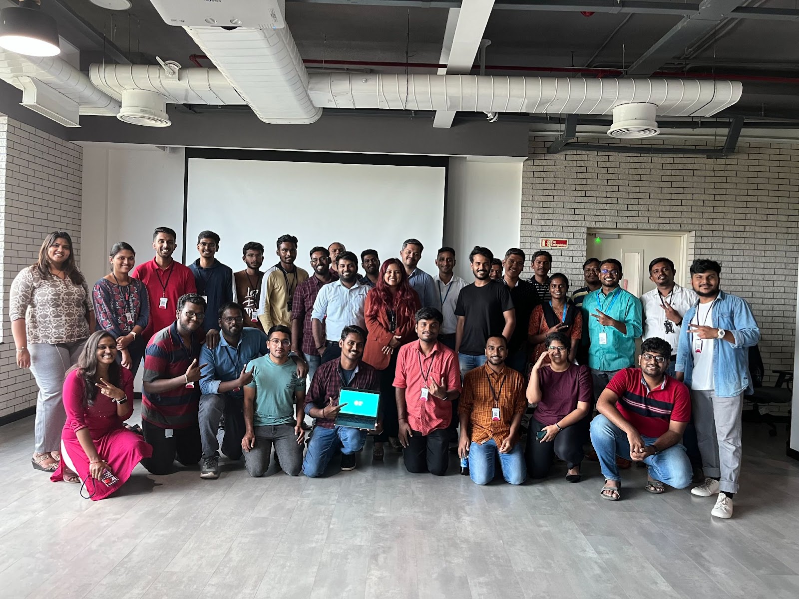 Participants at our recent user group meetup in Chennai