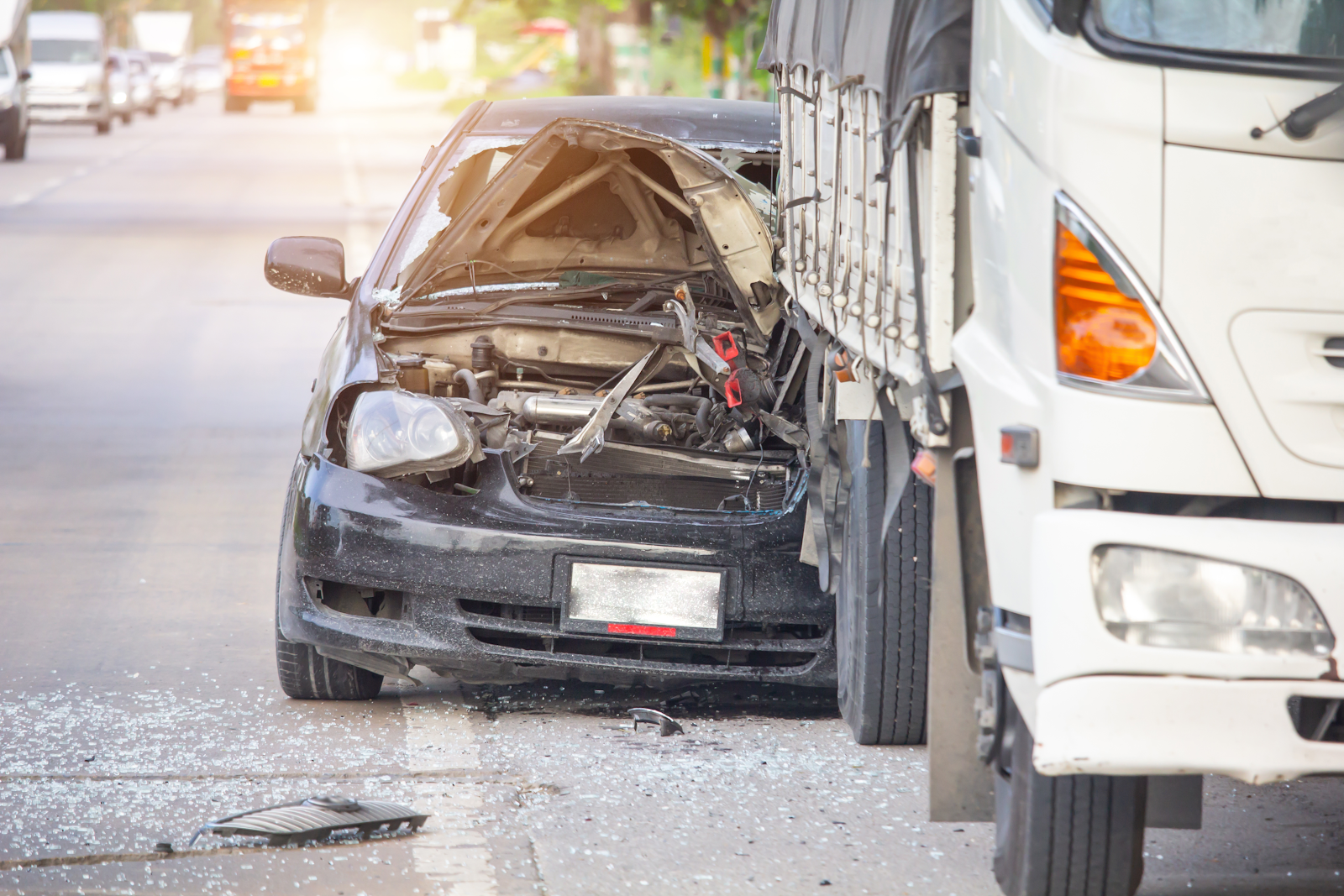 motor vehicle accidents involving a commercial truck