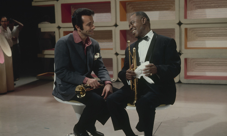 Herb-Alpert-and-Louis-Armstrong---GettyImages-97945356