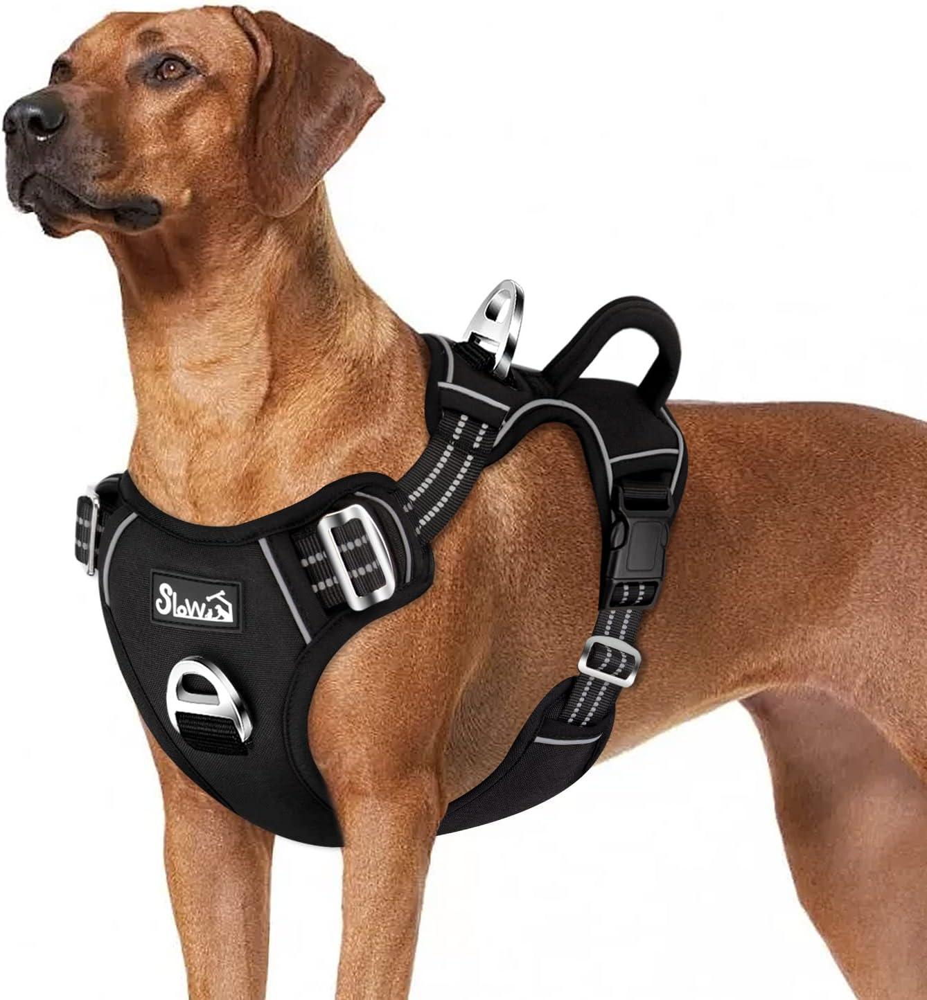 SlowTon Heavy Duty Dog Harness