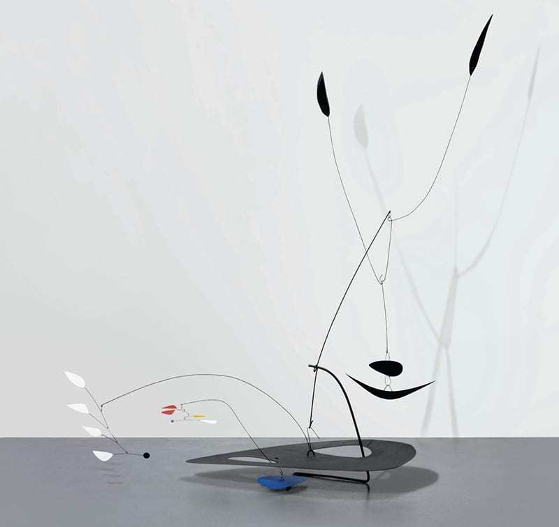 Alexander Calder, Lily of Force, 1945, sold at Christie’s New York in 2012 for $18,562,500.